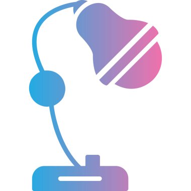 mikrofon simgesi vektör illüstrasyonu