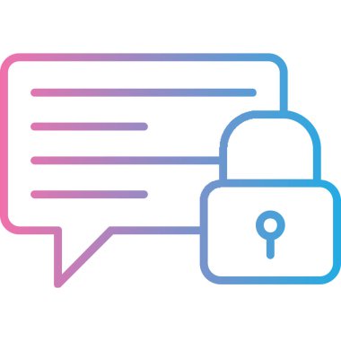 ikon vektör illüstrasyonunu kilitle