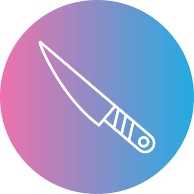 Modern bıçağın vektör çizimi