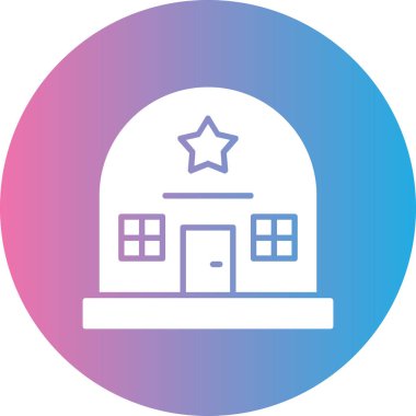 Yapı simgesinin vektör illüstrasyonu