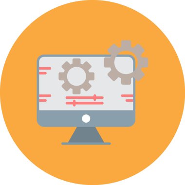 Web tasarım geliştirme simgesi