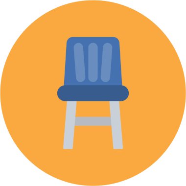 mobilya renkli vektör simgesi.