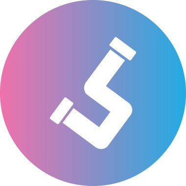 Modern bir simgenin vektör illüstrasyonu
