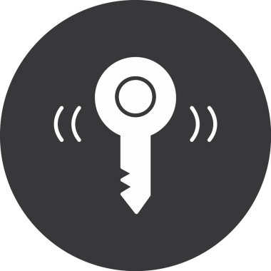 anahtar simgesi, vektör illüstrasyonu