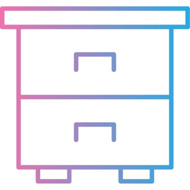 kutu simgesi vektör illüstrasyonu