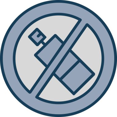 - Sigara. Web simgesi basit illüstrasyon