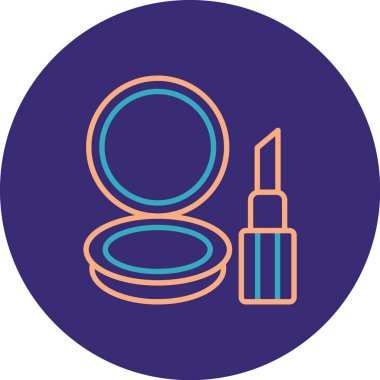 kozmetik simge vektör çizim