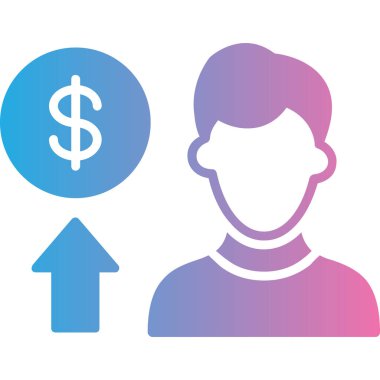 Dolar işareti. Dolar simgesi.