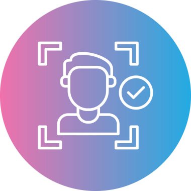 Maskeli bir adamın vektör çizimi