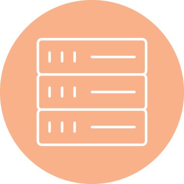 Web arayüz simgesi, illüstrasyon tasarımı