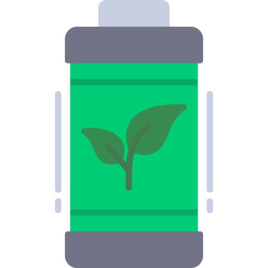 Pil. Web simgesi basit illüstrasyon