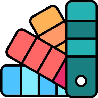 Kitap. Web simgesi basit illüstrasyon