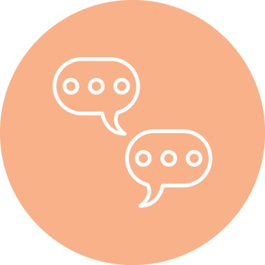 sohbet kabarcıkları vektör illüstrasyon