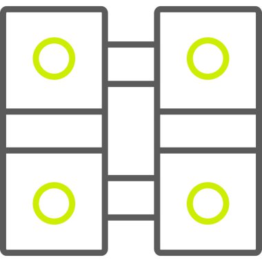 Modern tasarımın vektör illüstrasyonu