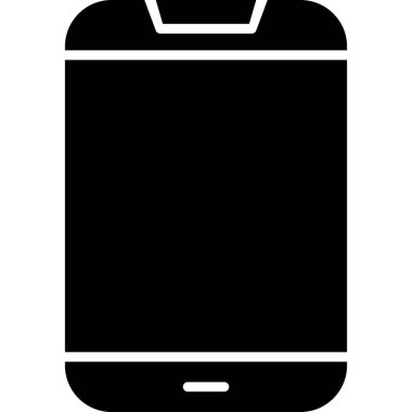 akıllı telefon simgesi, basit vektör biçimi