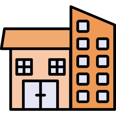 ev vektörü illüstrasyonu