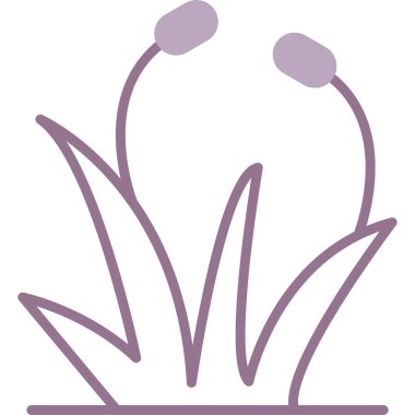 bitki çiçeği ağ simgesi basit