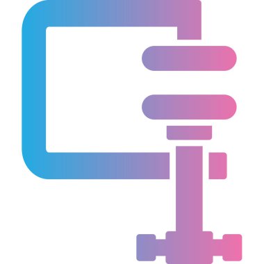 Kamera. Web simgesi basit illüstrasyon