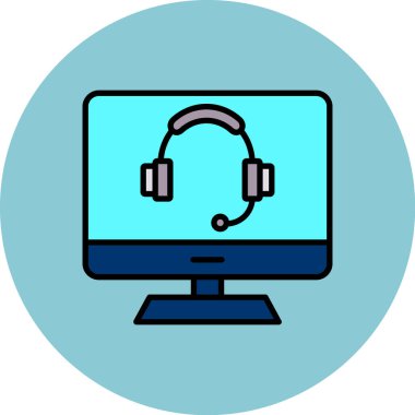 dizüstü bilgisayar simgesi, vektör illüstrasyon tasarımı