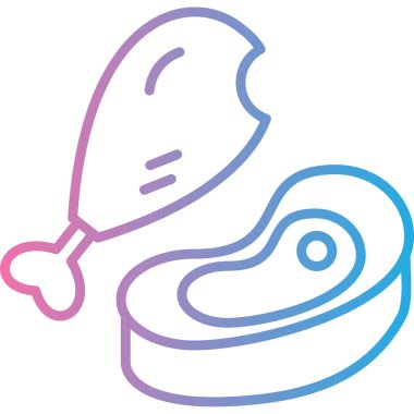 Bir insan yüzünün vektör illüstrasyonu