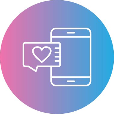 Uygulama modern simgesinin vektör illüstrasyonu