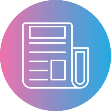 Kağıt ve kalem ikonu