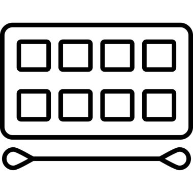 Takvim simgesi, vektör çizimi