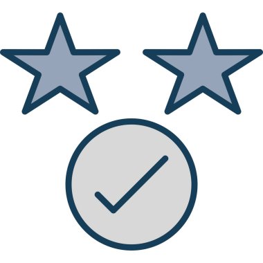 derecelendirme simgesi vektörü beyaz arkaplanda izole edilmiş, derecelendirme şeffaf