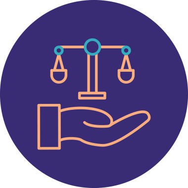 Seo modern teknoloji simgesinin vektör illüstrasyonu