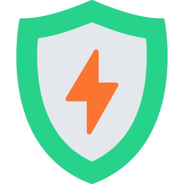 güç simgesi vektör illüstrasyonu