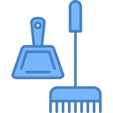 Tarak. Web simgesi basit illüstrasyon