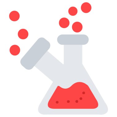 Bilim deneme vektör simgesi