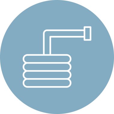 Dolgu simgesini tutan bir elin vektör çizimi