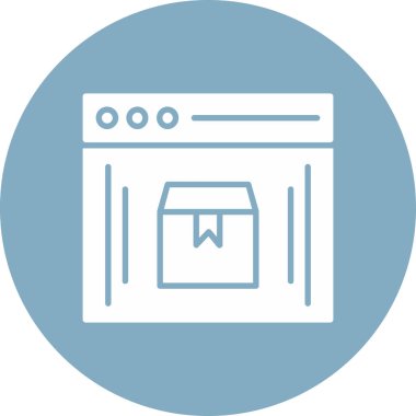 Modern simgenin vektör illüstrasyonu