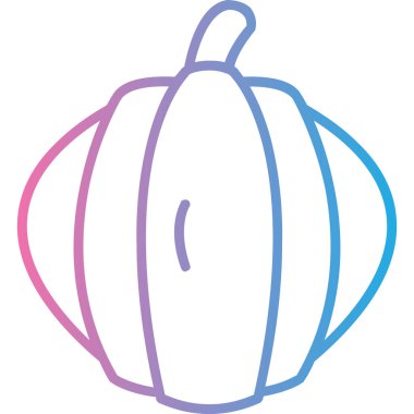 Balkabağım. Web simgesi basit illüstrasyon