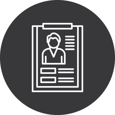 iş adamı simgesi, vektör illüstrasyonu