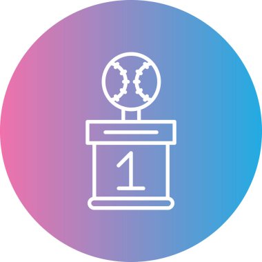 Futbol. Web simgesi basit illüstrasyon