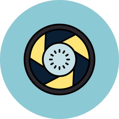 CD simgesi. düz tasarım stili.