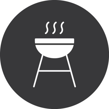 Izgara simgesi, vektör çizimi