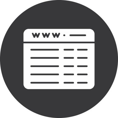 seo modern simgesinin vektör illüstrasyonu