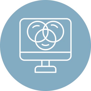 seo modern simgesinin vektör illüstrasyonu