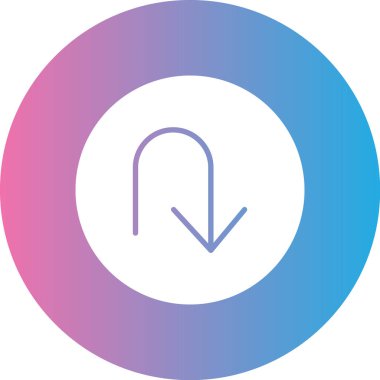 Ok. Web simgesi vektör illüstrasyonu