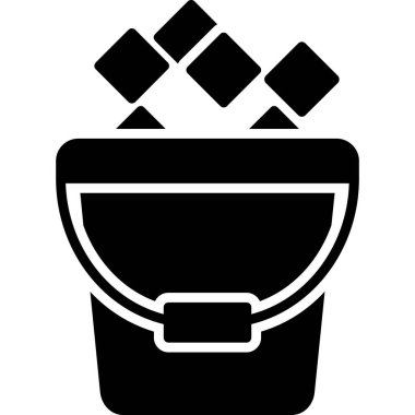 kase ikonu vektör illüstrasyonu