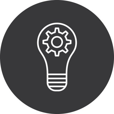 ampul vektör simgesi