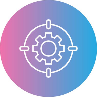 Simge vektör illüstrasyonu ayarlanıyor