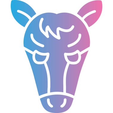 hayvan simgesi, vektör illüstrasyonu