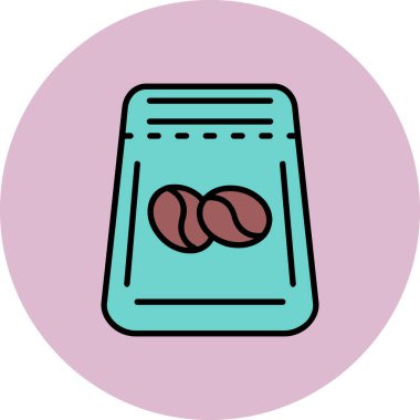 Gıda simgesinin vektör illüstrasyonu