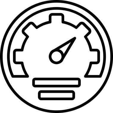 Pusula. Web simgesi basit illüstrasyon