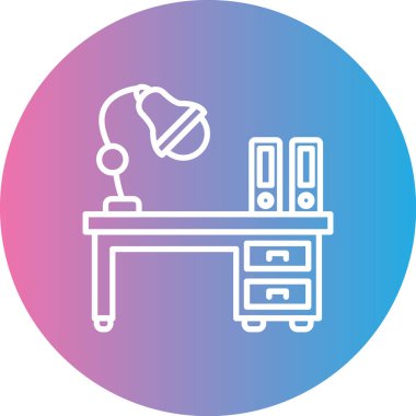 Modern b 'nin vektör illüstrasyonunda lamba simgesi yok