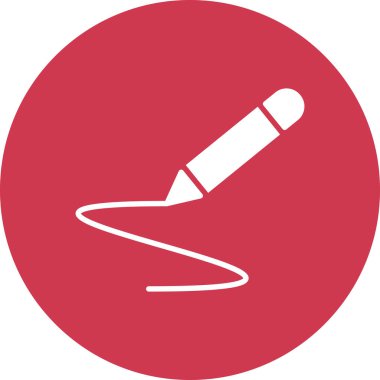 fırça vektör simgesi. Düzenleme olarak kullanılabilir